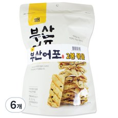 명성식품 깨 부산어포, 110g, 6개