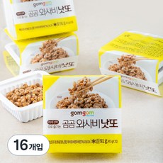 곰곰 와사비낫또, 91g, 16개입
