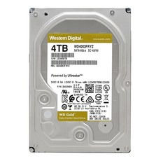 WD 金標 企業級硬碟 3.5吋 WD4004FRYZ 4TB (企業專用, 高效能, 資料儲存), 1個