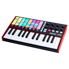AKAI APCKEY25MK2 MIDI鍵盤, 25鍵迷你鍵盤, 40個RGB背光墊, 8個可分配旋鈕