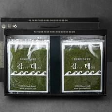 건푸드 감태 선물세트 특3호 생감태 9장 x 6봉 + 들기름에 구운 감태 7장 x 7봉, 1세트