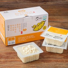 한둘 명인이 국산콩으로 만든 한끼 손순두부, 140g, 6팩