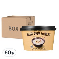 gomgom 即食鍋巴粥, 60g, 60個