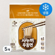 CJ제일제당 만번치댄 사누끼 우동면 5인분 (냉동), 1.15kg, 5개