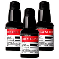 DermaFactory Red Acne Peel水洗去角質露, 30ml, 3個