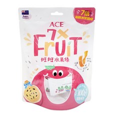 ACE 斑斑水果條 百香果+奇亞籽 90g 寶寶天然水果零食，紐西蘭原裝進口，無添加，高纖維, 1包