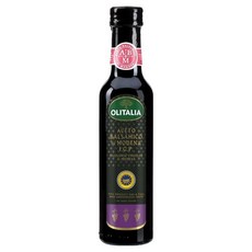 OLITALIA 奧利塔 摩典那巴薩米克醋，義大利原裝原罐進口，經橡木桶熟成, 250ml, 1瓶