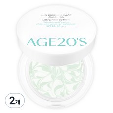 에이지투웨니스 선 에센스 팩트 카밍 롱프로텍션 미니 SPF50+ PA++++, 2개