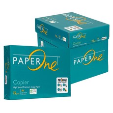 PAPER One Copyer 高級複印紙 75g 500 張 x 5p, 2500張, A4