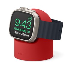 Elago Apple Watch 充電座 W2, 紅色的