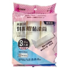 minono 米諾諾 斜撕膠黏滾筒&補充3入組, 1組