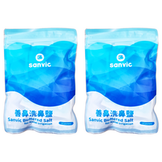 sanvic 善維 善鼻 洗鼻鹽 洗鼻瓶專用, 2袋