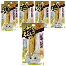 INABA CIAO 啾嚕 宗田鰹燒魚柳條 貓零食 YK-05, 真高湯風味, 日本國產品, 綠茶消臭成分配合, 土佐清水港直送, 30g, 6包
