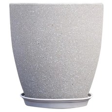 仿水泥盆, 淺灰色, 1個