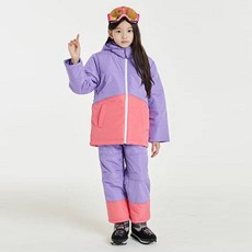 Efrider 兒童方形加厚滑雪褲