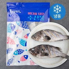 사랑해어 손질 통우럭 (냉동), 500g, 1개