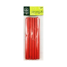 清島牌 木工筆 紅色-270，工地專用標記筆，書寫流暢，一打裝, 1入