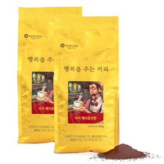 맥널티 리치 헤이즐넛향 분쇄 원두커피 2개, 500g