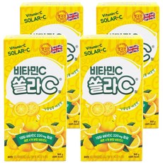 고려은단 쏠라C 정 레몬맛, 80정, 4개 80정, 4개