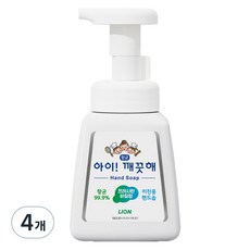 아이깨끗해 키친용 핸드솝, 250ml, 4개