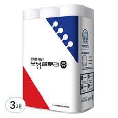 모닝글로리 3겹 정직한 프리미엄 천연펄프 화장지, 3개, 30개입, 30m