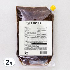 에이치쿡 발사믹 드레싱, 2kg, 2개