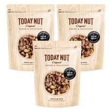투데이넛 껍질째 구운통캐슈넛, 300g, 3개