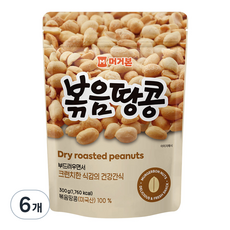 머거본 볶음땅콩, 300g, 6개