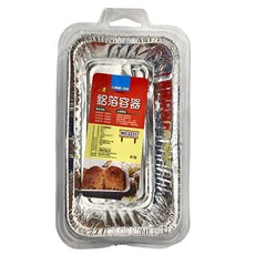 百貨King 鋁箔麵包盒容器 16入組, 4入鋁箔麵包盒, 耐高溫烘烤, 16個, 1組
