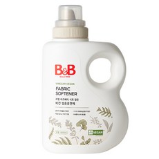 비앤비 비건 섬유유연제 용기형, 1500ml, 1개