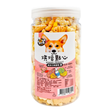 LOLO pets 烘焙點心 綜合口味餅乾 S號, 富含Omega-3, 幫助消化, 保護骨骼, 綜合口味, 430g, 1罐