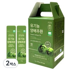 Organicmaru 高麗菜保健丸隨身包 100條入, 200g, 2盒