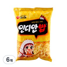 농심 인디안밥, 83g, 6개