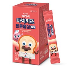 DAESANG Wellife My Kids紅蔘果凍條 草莓口味, 20包, 20g, 1盒