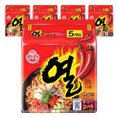 오뚜기 열라면 120g, 25개
