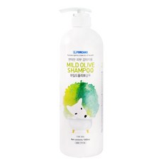 포켄스 강아지 마일드 올리브 샴푸, 1L, 1개