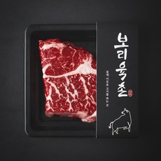 보리육촌 국내산 소고기 등심 2등급 구이용 (냉장), 1개, 200g 1개, 250g