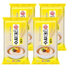 오뚜기옛날 국수 소면, 900g, 4개