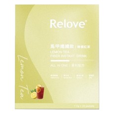 Relove 馬甲纖纖飲 檸檬紅茶, 7.5公克 x 24包, 7.5g, 1盒