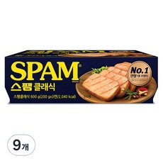 스팸 클래식, 200g, 9개 3세트