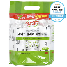 스카치브라이트 실속형 멀티팩 테이프 클리너 리필 7p, 1개