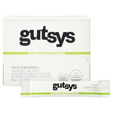 것시스 이지 픽 프로바이오틱스 30p, 60g, 1개
