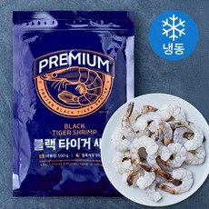 프레시지 프리미엄 블랙타이거 새우 (냉동), 1개, 300g 1개, 300g