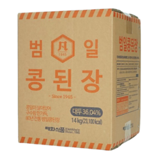 Bumil 大豆大顆粒大醬, 14公斤, 1個