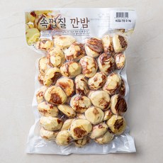 아산율림영농조합법인 속껍질 깐밤, 1kg(대), 1개