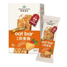 GRANOLA HOUSE 宴麥森林 燕麥棒 番茄羅勒起司 Set 6, 高纖, 192g, 1盒