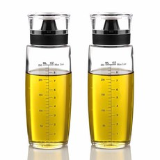SINOGLASS 矽膠玻璃油罐組, 黑色, 300ml, 2入