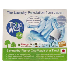 Terra Wash 鎂潔 洗衣片，可重複使用365次, 1片, 1盒