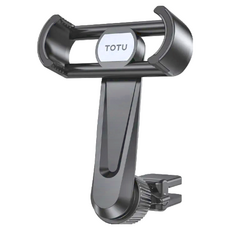 TOTU 拓途 L型出風口車用手機支架/手機座 CH-8系列, 360°旋轉, 穩固, 黑色, 1個