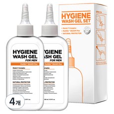 미프 하이진 워시 젤 남성청결제, 200ml, 4개